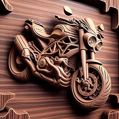 3D model Ducati Monster 797 (STL)